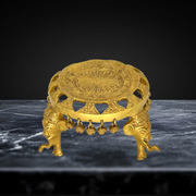 Traditional Pooja Table/
Brass Table for Mandir/
Brass Chowki UAE/
Brass Table Oman/