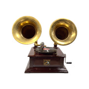 Old Gramophone 
Vintage Gramophone Dubai
Brass Horn Gramophone
Dual Speaker Gramophone