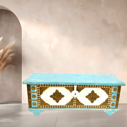 Wooden Storage Trunk Box
Handmade Wooden Trunk Box
Patina Finish Wooden Box
Solid Wood Trunk with Brass Design
Mango Wood Storage Chest
Vintage Brass Storage Trunk