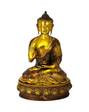 Handcrafted brass Buddha statue 
Spiritual Buddha idol 
Indian handmade brass Buddha statue 
Luxury Buddha statue