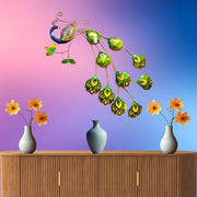 Elegant metal wall art panel UAE
Vibrant peacock LED panel
Handcrafted wall sculpture