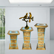 Mango Wood Pillar Table UAE
 Antique Pillar Table with Storage
 Wooden Side Table with Drawer UAE
 Traditional Indian Pillar Table
 Rusted Wooden Table with Storage