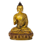 Traditional Buddha Sculpture
Antique Brass Buddha Figurine
Brass Buddha Statue For Home
Engraved Brass Buddha Decor