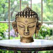 Antique Brass Buddha Sculpture
Handcrafted Buddha Head Decor
Real Brass Buddha Head