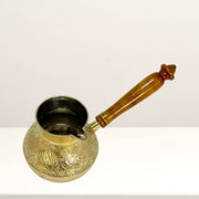 Traditional Brass Cezve/
Arabic Style Coffee Pot/
Copper Look Turkish Coffee Pot/
Turkish Coffee Set UAE/
Cezve Pot for Home and Hotel/