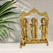 Hindu Traditional Ram Darbar Murti
Brass Ram Darbar Statue for Home Temple