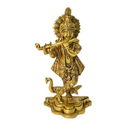 Krishna Figurine Middle East
Hindu God Brass Statue
Brass Krishna Sculpture UAE