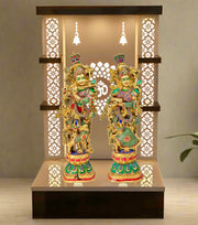 Pooja Radha Krishna Brass Statue
Radha Krishna Pair for Gifting 
Radha Krishna Statue for Mandir 
Brass Radha Krishna for Wall Unit