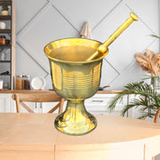 Brass Arabic Hawan Pot UAE
Hand Grinder Pot for Spices UAE
Arabic Traditional Spice Crusher
Handmade Brass Hawan Pot