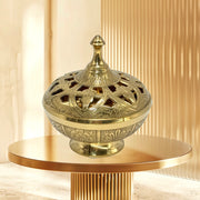 Candy Bowl Porcelain Gold Lid Brass Sugar Pot
Brass Sugar Pot Embossed
Brass Sugar Pot
Brass Sugar Emboss Bowl