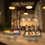 Traditional Wooden Snack Cart UAE
Hand Painted Wooden Thela Cart
Indian Style Wooden Serving Cart UAE
Rectangle Wooden Snack Cart 11 Inches
Metal Thela with Wooden Tray
Handcrafted Wooden Thela Table
