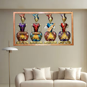 Wall art for hallways
Vibrant metal wall art
Modern rustic wall panel
Music-inspired wall decor