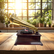 Old Gramophone 
Antique Gramophone UAE
Vintage Gramophone Dubai
Brass Horn Gramophone