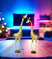 Hand Made Metal Giraffe Pair
Metal Giraffe for Home Decoration
Iron Handicrafted Giraffe Pair Statue
Garden Metal Giraffe Pair