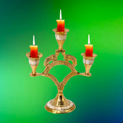 Vintage Brass Candle Stand With 3 Holder
Home Decoration. Candle Stand
Handcrafted Candle Holders