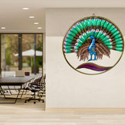 Wall Decor Metal Peacock Panel
Metal Round Peacock Wall Art
Vintage Style Wall Decor Panel
Iron Wall Art Peacock Design
Round Metal Peacock Decor With