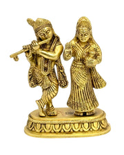 Radha Krishna Love Statue UAE
Solid Brass Radha Krishna Figurine
Hindu God Idol for Home Mandir
Indian Religious Idol UAE