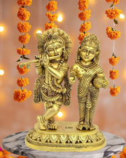 Radha Krishna Brass Pair
Gold Finish Krishna Statue
Brass Krishna Murti Sharjah
Handcrafted Hindu Idols UAE