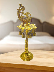 Brass Pooja Diya
Traditional Indian Diya
Peacock Brass Lamp
Decorative Oil Diya
Hindu Puja Lamp