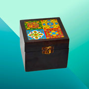 Handcrafted Rajasthani box
Traditional Indian storage boxWooden jewelry box UAE
Ceramic inlay box Dubai
Indian ethnic gift UAE
Traditional Indian storage box