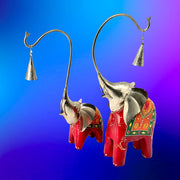 Handicrafted Elephant Set
Hand Made Wood & Iron Elephant
Elephant For Table Decor
Elephant Couple Set For Home Decor