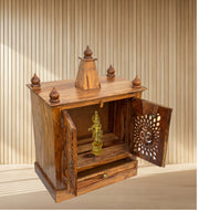 Wooden home temple
Indian pooja mandir
Sheesham wood pooja altar
Traditional pooja mandir