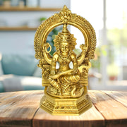 Pooja Idols Shop/
Pital Saraswati Murti/
Online Shop Of Brass Saraswati Idol in Dubai Uae/