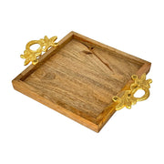 Dry Fruit Bowl Set With Wood Tray