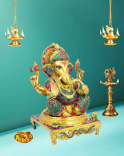 Handmade Lord Ganesha Statue UAE
Stone Work Ganesha Idol Decoration
Brass Ganpati Sculpture for Worship