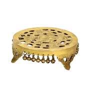 Gold Brass Chowki for Home Temple
Round Brass Idol Stand 10 Inch
Brass Chowki with Floral Cut Design
Brass Altar Stand for God Idols UAE