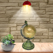 Brass Desk Globe with Arabic Writing
Hand Engraved Arabic Brass Globe
Antique Look Brass Tabletop Globe
Made in India Brass Globe for UAE