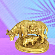 Made in India Brass Kamdhenu Idol
Hand Engraved Brass Kamdhenu Statue
Gold Antique Finish Kamdhenu Cow
Indian Traditional Kamdhenu Cow Idol
Decorative Brass Kamdhenu for Home Decor
