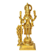 Brass Murugan Sculpture 37 Cm
Brass Murugan Sculpture
Brass Murugan Idol For Home Temple