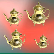 Peacock-patterned tea kettle
Luxury brass teapot for rich serving
Durable brass pot with intricate details
Vintage-style peacock brass teapot
Ornate gold-finish serving pot