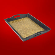 wooden tray set UAE
mango wood tray with brass
handmade serving tray Dubai
brass inlay tray Middle East
majlis tray set
