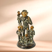 Monkey Family Showpiece
Monkey Family Sculpture
Home Decoration Monkey Family
Handicrafted Monkey Family