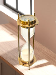 Brass Nautical Sand Timer with Compass
2 Minute Brass Sand Timer
Antique Brass Hourglass Timer
Handcrafted Nautical Sand Timer
Brass & Glass Sand Timer
Decorative Maritime Timer with Compass
Vintage Brass Nautical Hourglass