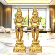 Handicrafted Deep Lady Pair
Hand Made Deep Lakshmi Pair
Gold Antique Deep Lady Pair
Deep Lakshmi With Yellow Antique