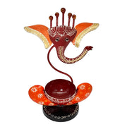 Metal Urli With Ganesha Idol
Home Decor Ganesha Candle Urli
Ganesha Tea Light Bowl Centerpiece
Metal Ganesha Statue With Urli