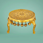 Brass Pooja Table for Idols Bahrain
Brass Idol Display Stand UAE
Decorative Brass Table for Mandir
Indian Brass Pooja Chowki in Dubai