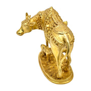Kamdhenu Cow with Calf Brass Idol
Handcrafted Brass Kamdhenu Statue
Pure Brass Kamdhenu Cow Figurine