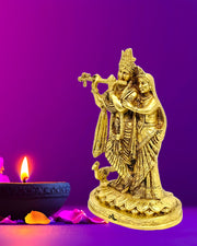 Temple Decor Radha Krishna Pair
Standing Radha Krishna Idol Pair
Standing Radha Krishna Couple
Solid Brass Radha Krishna Goddess
Radha Krishna Sculpture Hand Made