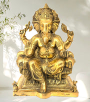 Brass Ganesha Idol For Pooja Room
Brass Ganesha Idol for Office Desk
Brass Ganesha Idol For Home Decoration