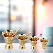 Brass Hawn
Hand grinder pot
Saffron crusher pot
Herbal crusher pot
Hherbs crusher hand pot