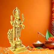 Brass Murugan Statue For Gifting
Brass Murugan Sculpture For Living Room
Brass Murugan Sculpture 37 Cm