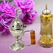 Brass Incense Burner
Brass Bakhoor Burner
Traditional Bakhoor Burner
Brass Bakhoor Pot
Arabic Incense Burner
Brass Mabkhara
Brass Oud Burner