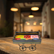 Traditional Wooden Snack Cart UAE
Hand Painted Wooden Thela Cart
Indian Style Wooden Serving Cart UAE
Rectangle Wooden Snack Cart 11 Inches