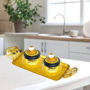 Tableware Fry Fruit Bowl Set
Tableware Dry Fruit Set With Tray
Table Serving Metal Container
Snack Table Serving Set
Snack Container Bowl Set
Return Gifts Jar Set
Oud Container Set