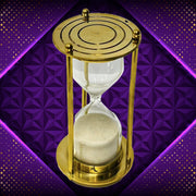 /Decorative Brass Sand Timer for Office /
Marine Style Sand Timer Brass /
Nautical Brass Hourglass Gift /
Brass Compass Sand Timer /
Ship Wheel Sand Timer Brass /