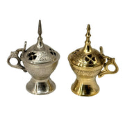 Brass Incense Holder Dubai
Bakhoor Pot Oman
Traditional Bakhoor Burner Qatar
Brass Burner Bahrain